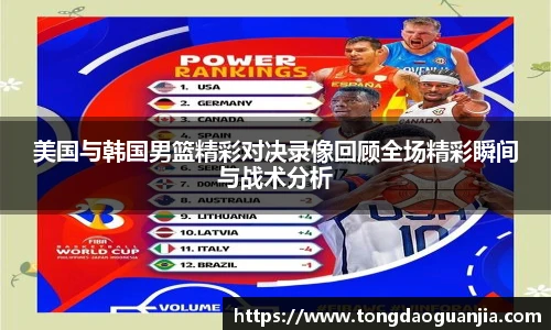 美国与韩国男篮精彩对决录像回顾全场精彩瞬间与战术分析